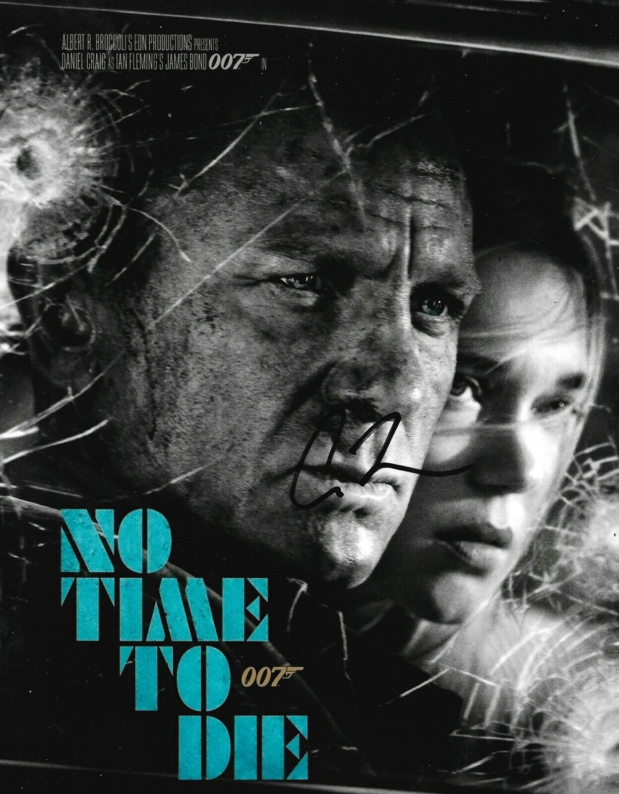 Cary Joji Fukunaga Signed No Time To Die 10x8 Photo Poster painting AFTAL