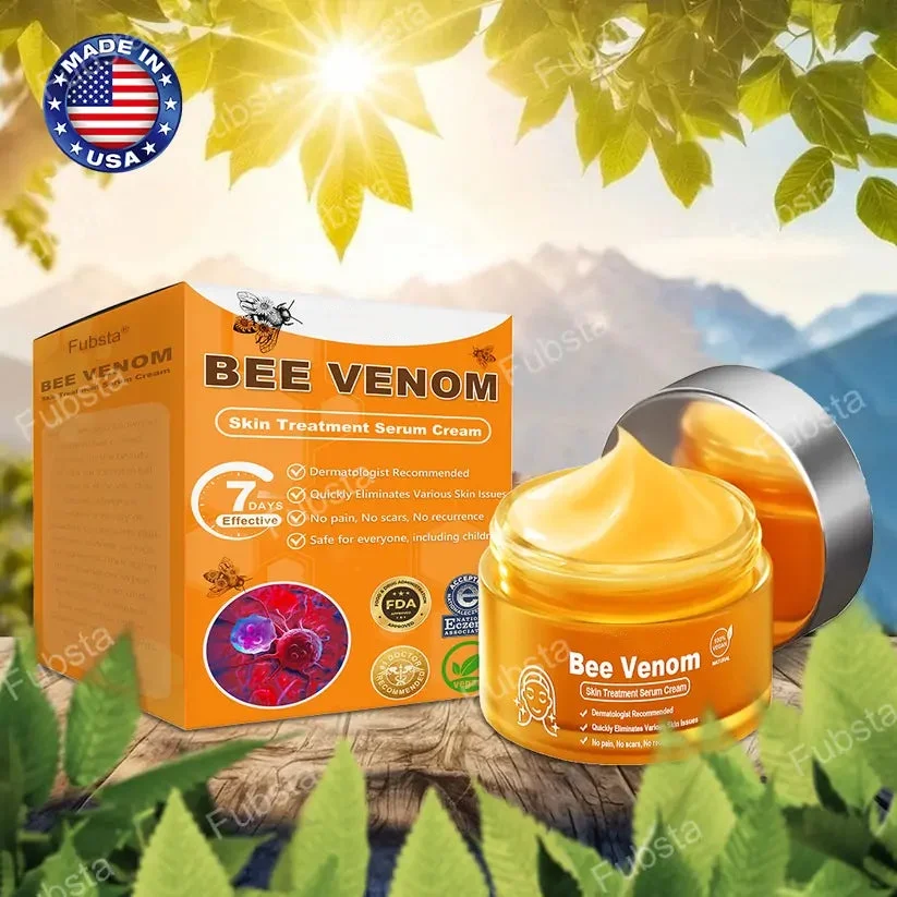 🎉𝑩𝒆𝒆 𝑽𝒆𝒏𝒐𝒎 𝑺𝒌𝒊𝒏 𝑻𝒓𝒆𝒂𝒕𝒎𝒆𝒏𝒕 𝑺𝒆𝒓𝒖𝒎 𝑪𝒓𝒆𝒂𝒎👨‍⚕️ (Suitable for all ages & FDA recommends)