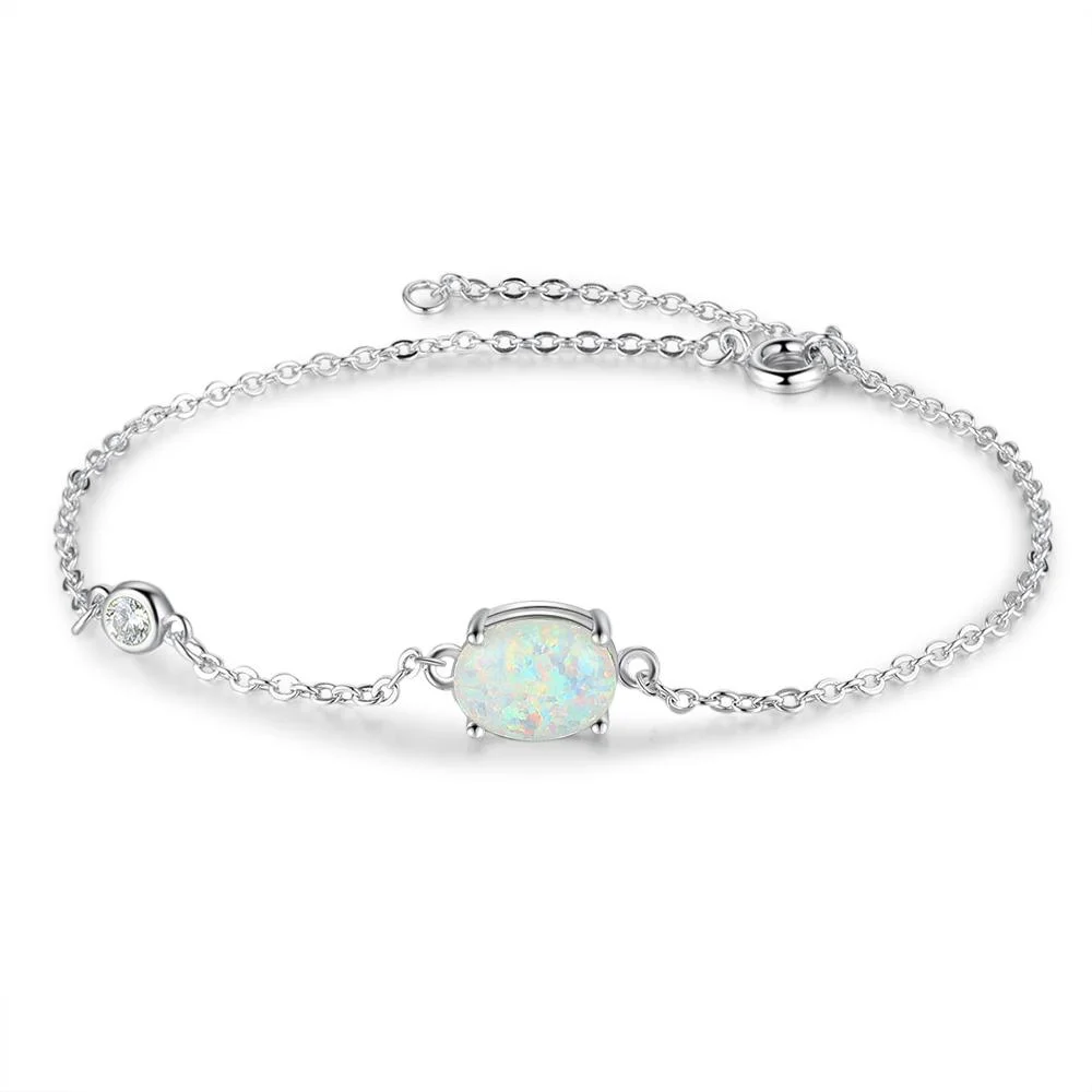 【Standard】 Opal Armband Elegant Damen