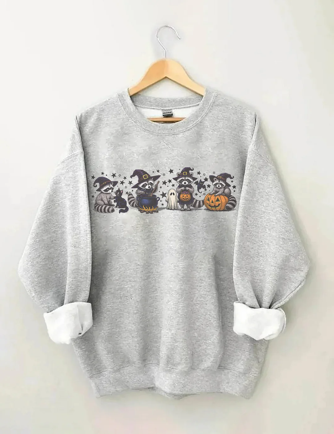 Raccoon Halloween Sweatshirt