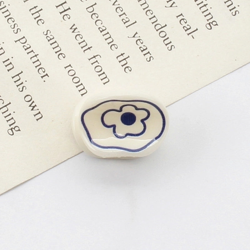 Cute Rabbit Bear Flower Arylic Hair Clip 1 Piece