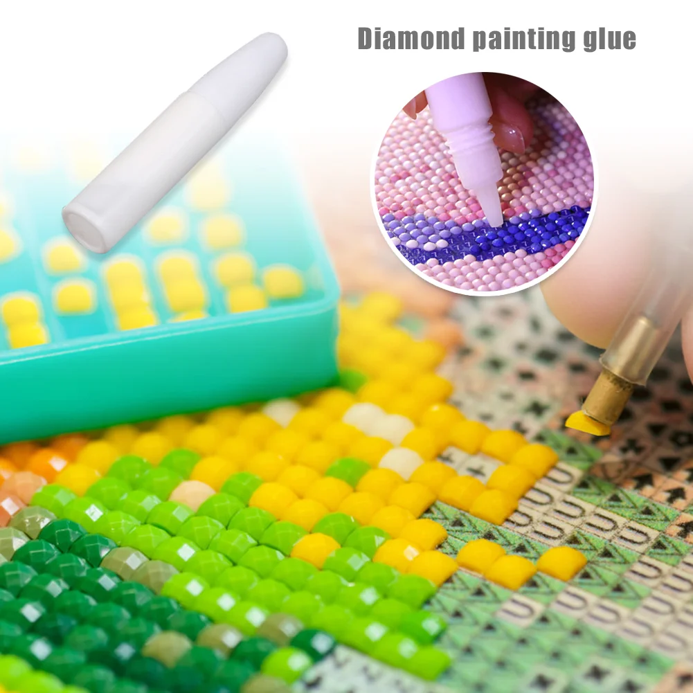3ml Diamond Painting Drill Sticky Bottled Glue for DIY Handcraft Artwork
