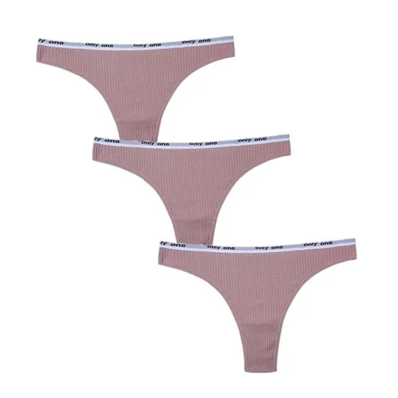 3Pcs/Lot Cotton Thong Panties Sexy G-string Briefs Lace Thongs Women Underwear Panties for Female Girls Ladies Pantys Underpants