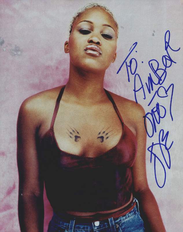 Ruff Ryders Eve Cooper signed rap 8x10 Photo Poster painting W/Certificate Autographed (A0306)