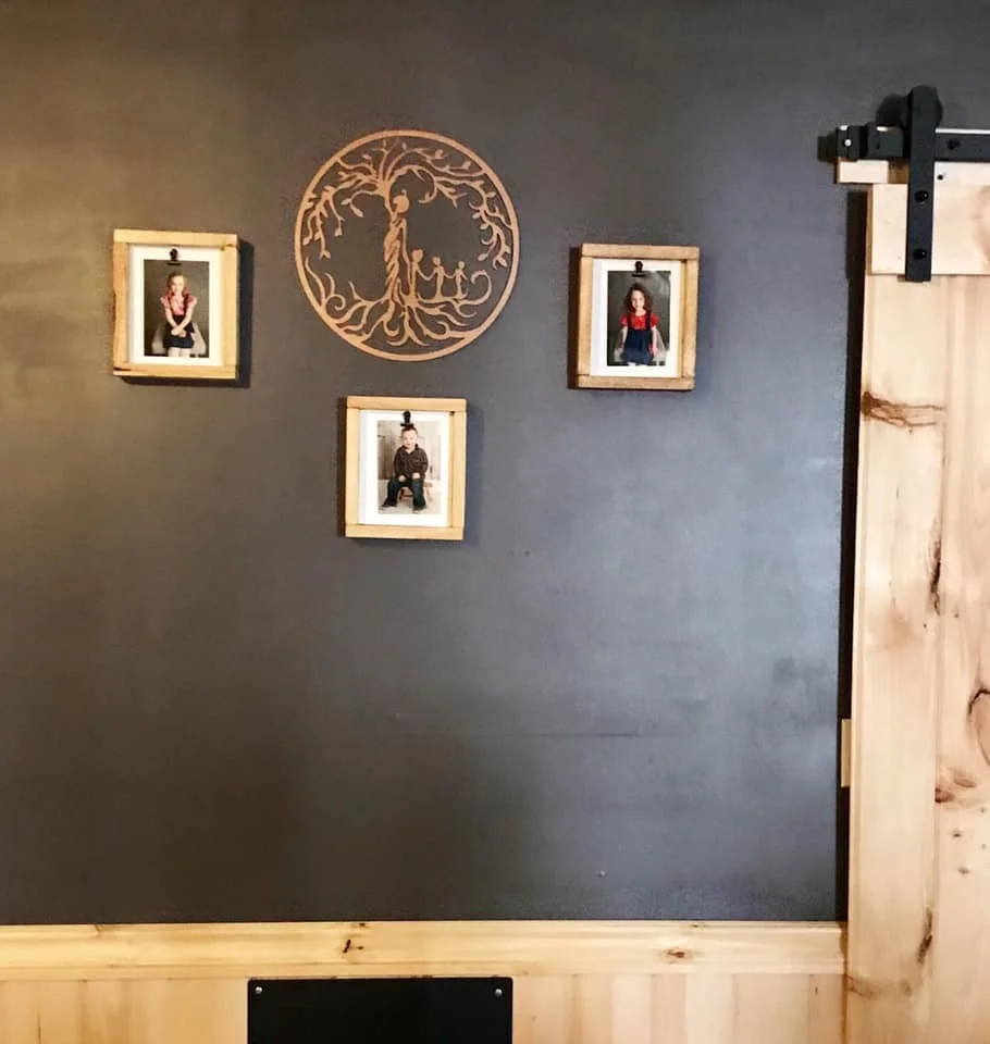 Metal Tree Of Life - Mother With Children Wall Art