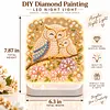 DIY Diamond Art LED Night Light &ndash; Light-Up Table Decor, Double-Sided Printed DIY Crystal Pearl Painting Decoration for Holiday & Gifts(Flower)