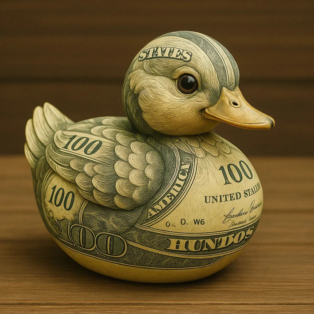 US Dollar Duck Set