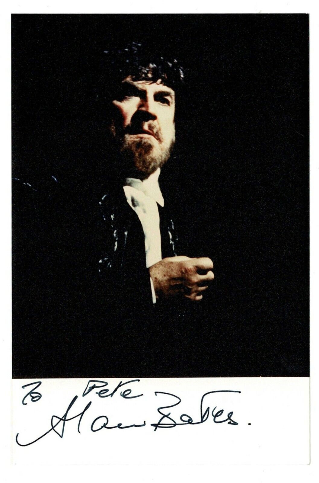 Alan Bates signed autographed Photo Poster painting! AMCo! 14717