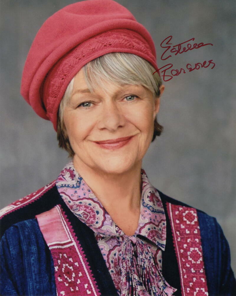 ESTELLE PARSONS SIGNED AUTOGRAPH 8X10 Photo Poster painting - BEV ROSEANNE, THE CONNORS, RARE