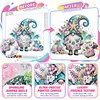 Sea Goblin Special Shaped 5D DIY Partial Drill Diamonds Dots Gem Art Kits 11.81 X11.81inch Diamond Dots Paintings Diamonds Paintings Gem Art for Adults Beginners Home Decor