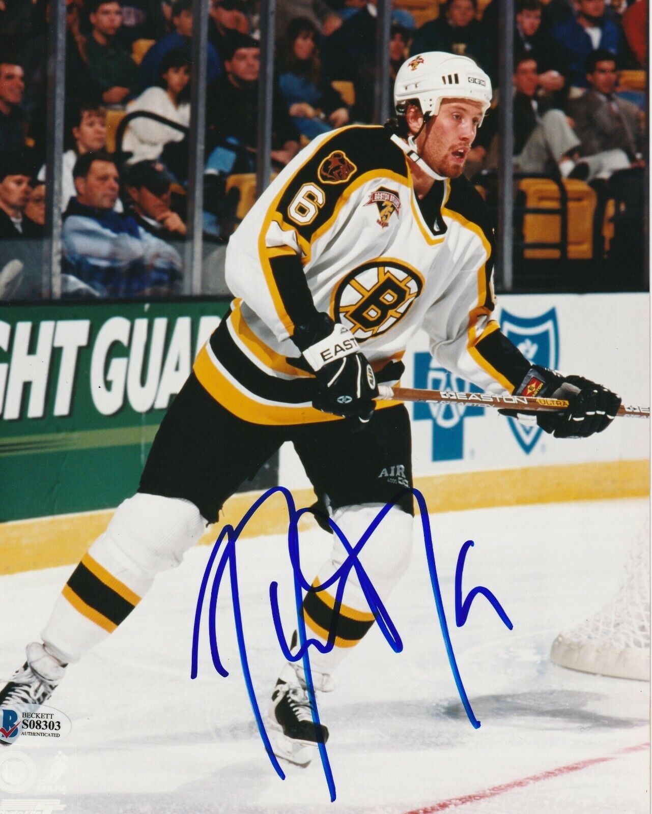 JOE THORNTON Signed Boston BRUINS 8x10 Photo Poster painting with Beckett COA