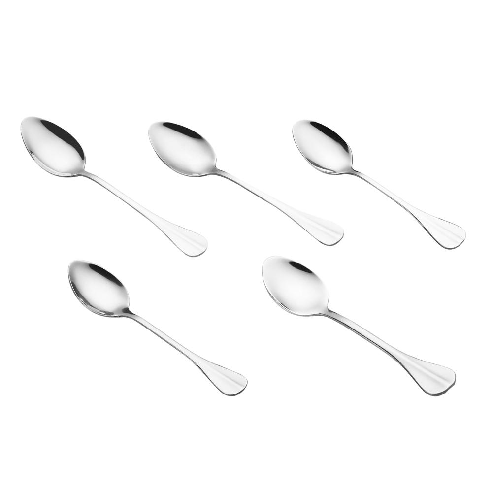 Stainless Steel Coffee Spoon Mirror Polished Ice Cream Dessert Tea Spoons, 501 Original, 003  - buy with discount