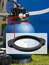 SF80110-2 Pool Clamp Collar Ring Replacement Part for Intex Sand Filter Pump