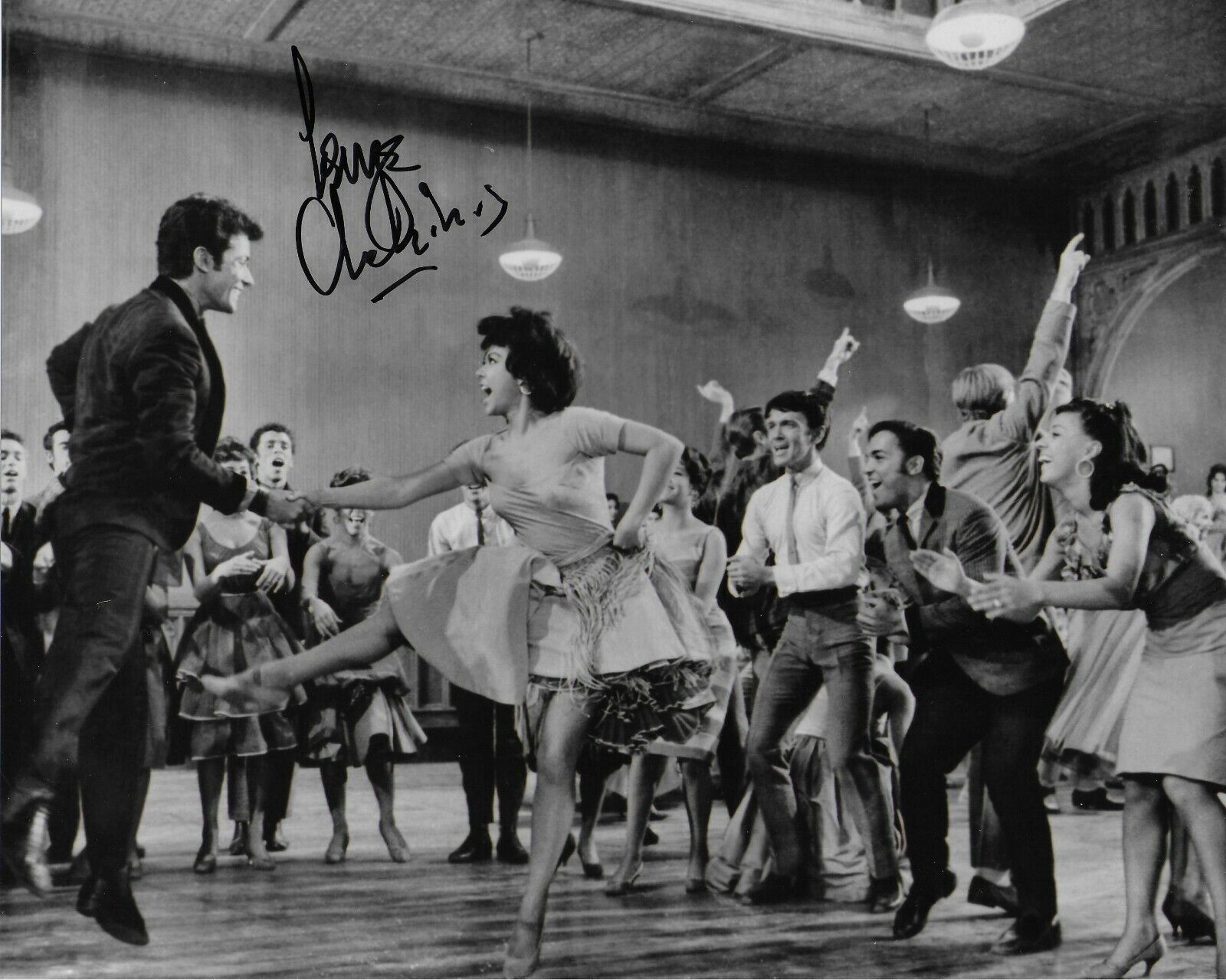 George Chakiris Original In Person Autographed 8X10 Photo Poster painting #11 West Side Story