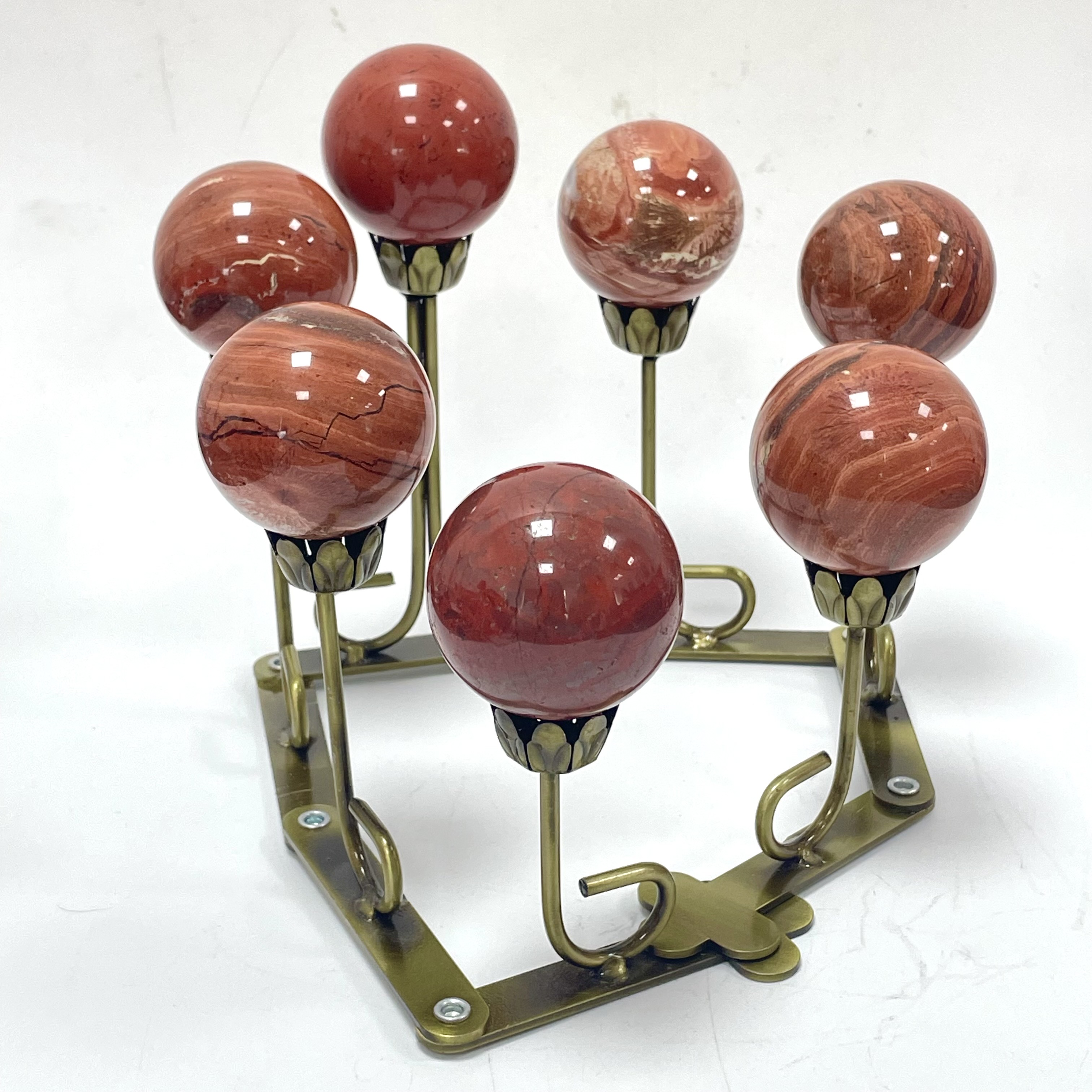 Small Red Jasper Sphere 1pcs