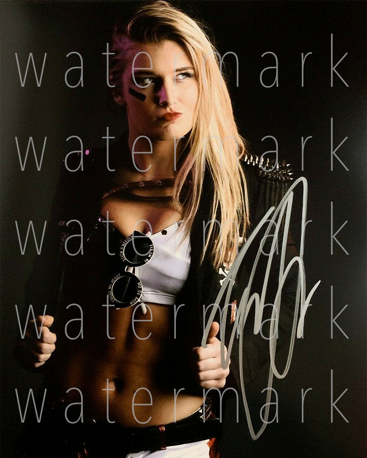 WWE Toni Storm signed 8x10 sexy hot 8X10 Photo Poster painting picture poster autograph RP