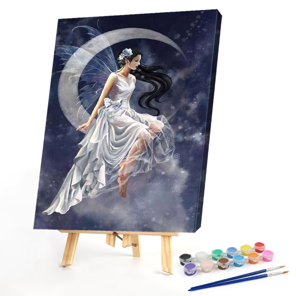 

40*50CM - Paint By Numbers - Girl, 501 Original