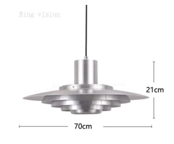 New Danish designer chandelier interior lighting design creative living room dining room lighting led decorative chandelier