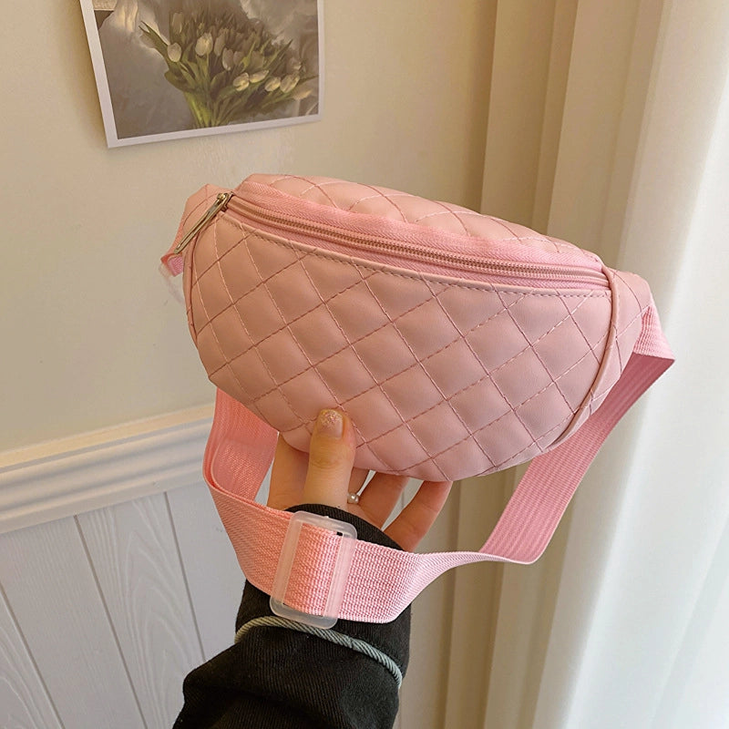 Children’s Waist Bag New Summer Simple Crossbody Bag Outgoing Children’s Backpack Lightweight Casual Chest Bag