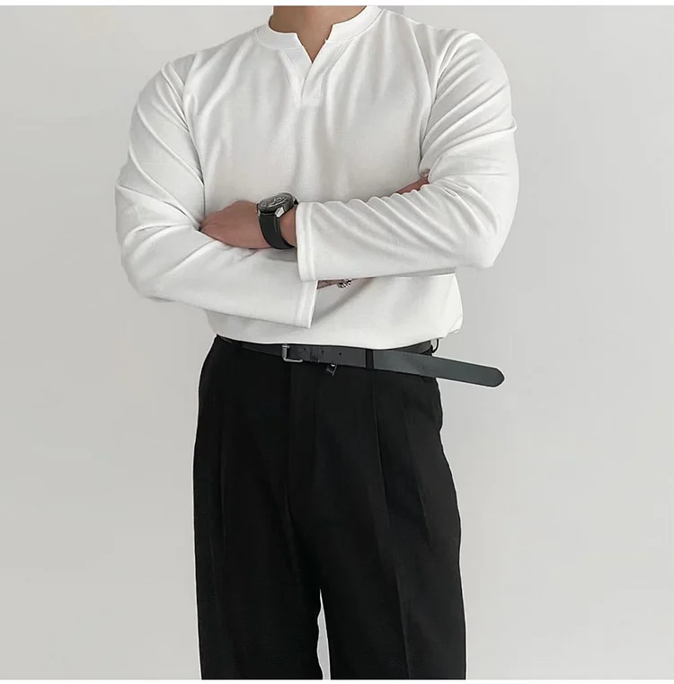 Gentleman's Business Long-Sleeve Fitness T-Shirt