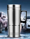 Camping Travel Kettle 12V/24V Car Electric Heating Cup 300ML Insulated Drink Mug
