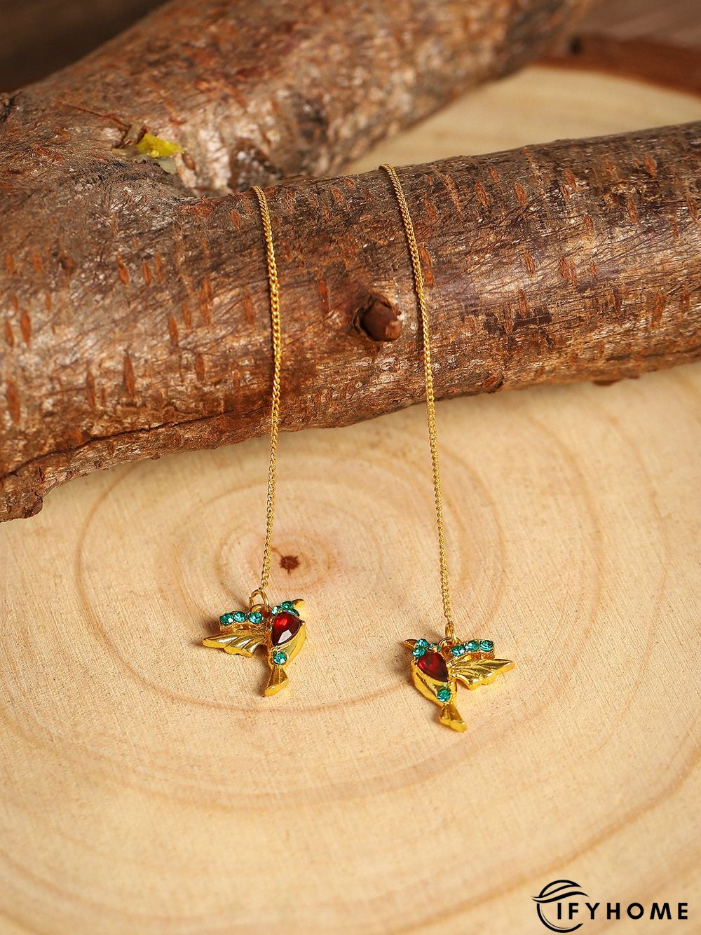 Bejeweled Bird Earrings | IFYHOME