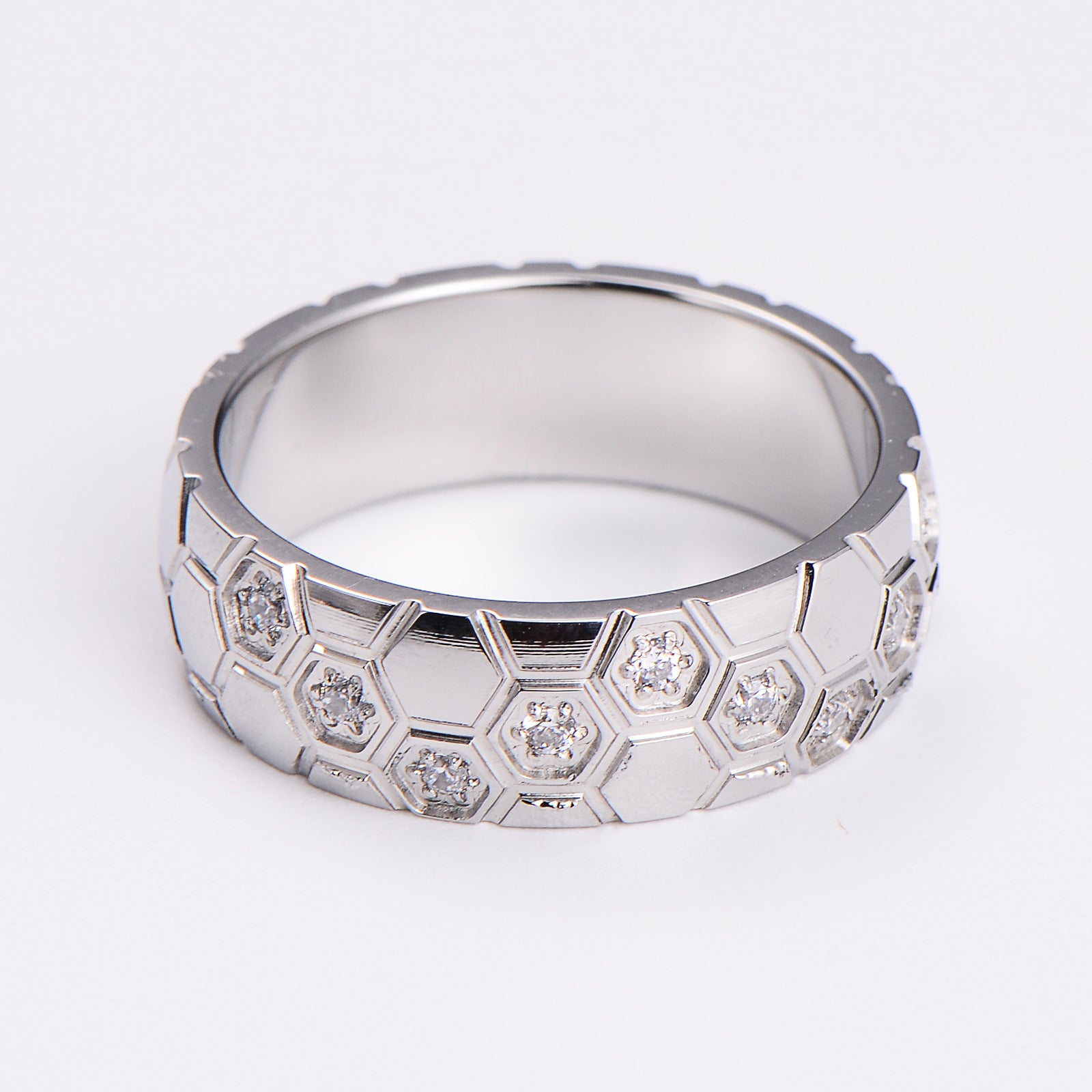 Butterfly Minimalist Round Bowknot Stainless Steel Electroplating Rings