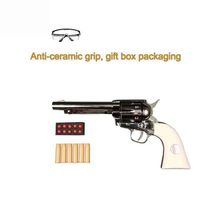 1873 Colt Single-Action Army Revolver Toy - Realistic Cowboy Style