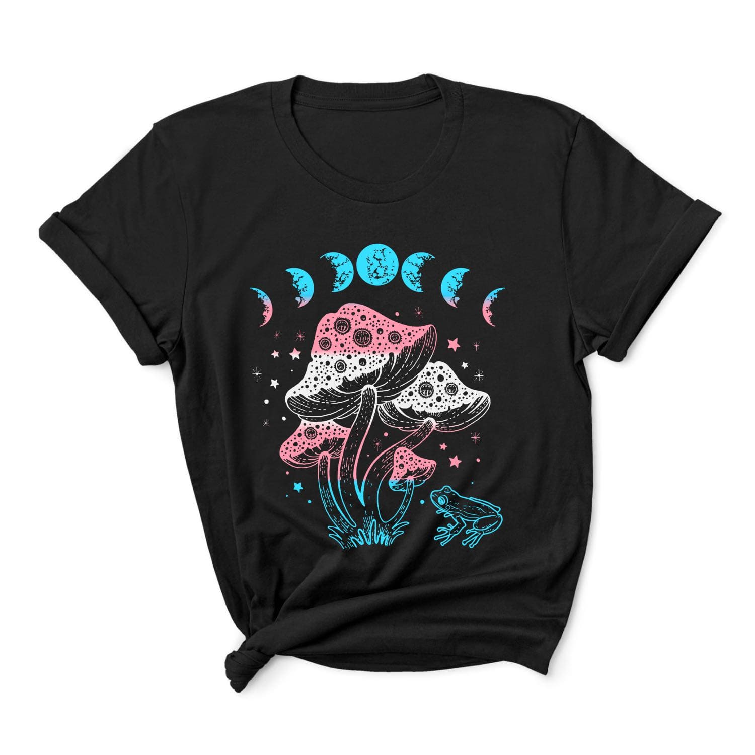 Transgender t-shirt cottagecore frog