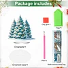 2D Flat Christmas Tree Print DIY 5D DIY Diamond Art Ornaments for Home Decor