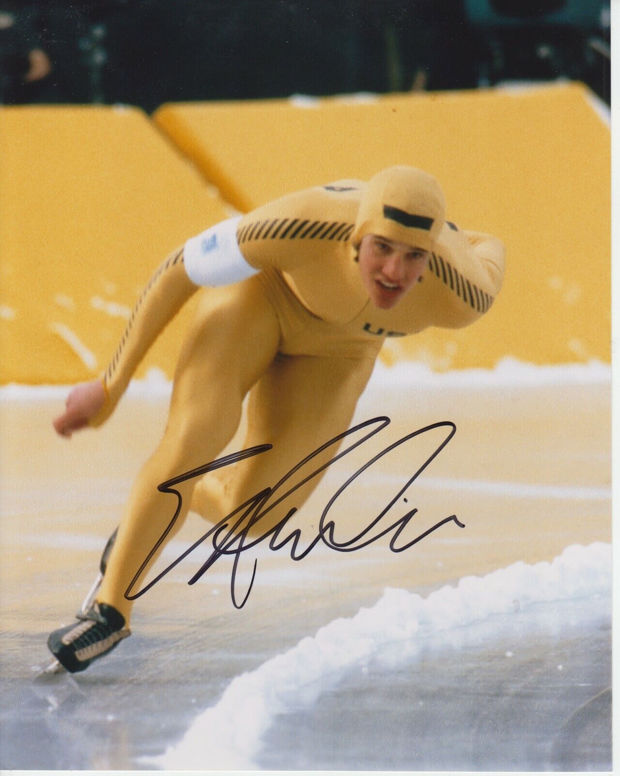 Eric Heiden 8x10 Signed 8x10 Photo Poster painting w/ COA Olympic Skating #3