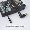 90 Degree Angle XLR To 3.5mm Cable for Mixer Console Speaker Tablet Phones Balanced To Unbalanced Audio Cable 11.8 Inch/0.3 Meter Length