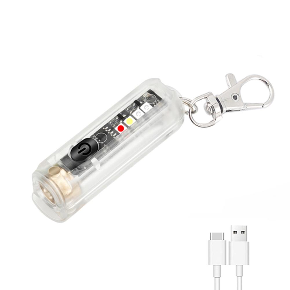 

Mini LED EDC Flashlight Fishing Camping Emergency Keychain Lights (White), 501 Original