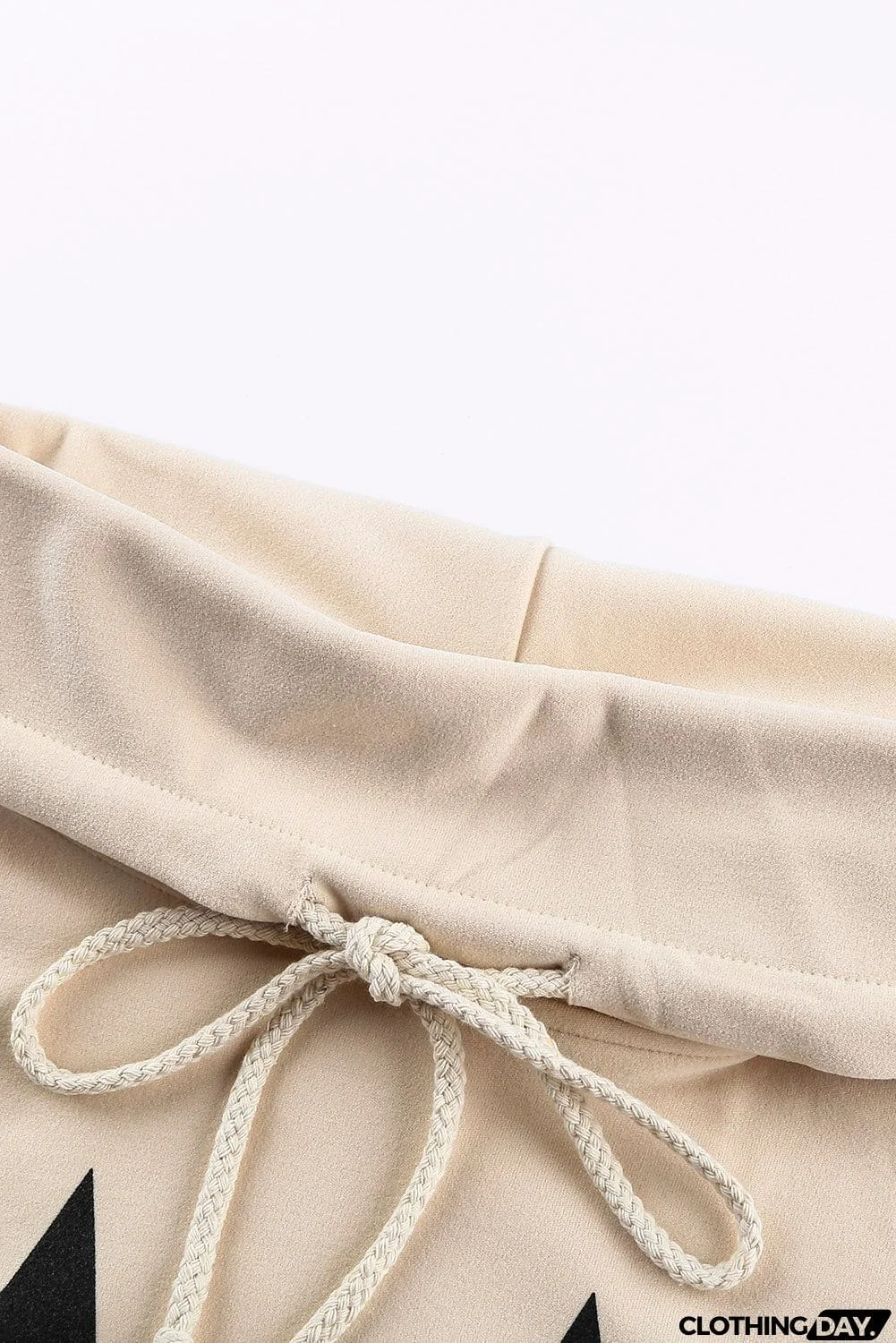 Cute Black Cowl Neck Pumpkin Print Color Block Halloween Sweatshirt