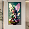 Fairy Girl-Full Round Diamond Painting (80*45cm)