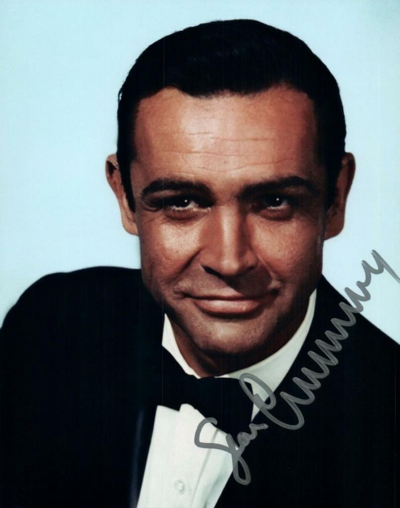 Sean CONNERY autographed 8x10 Photo Poster painting Really nice signed Photo Poster painting and COA