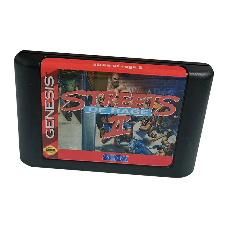 Streets of Rage 2 For SEGA Genesis & Mega Drive - 16 Bit Game Cartridge