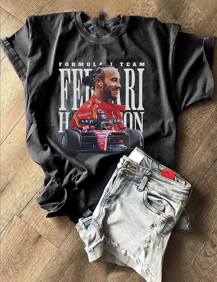 Women's F1 Lewis Hamilton Formula One T-Shirt