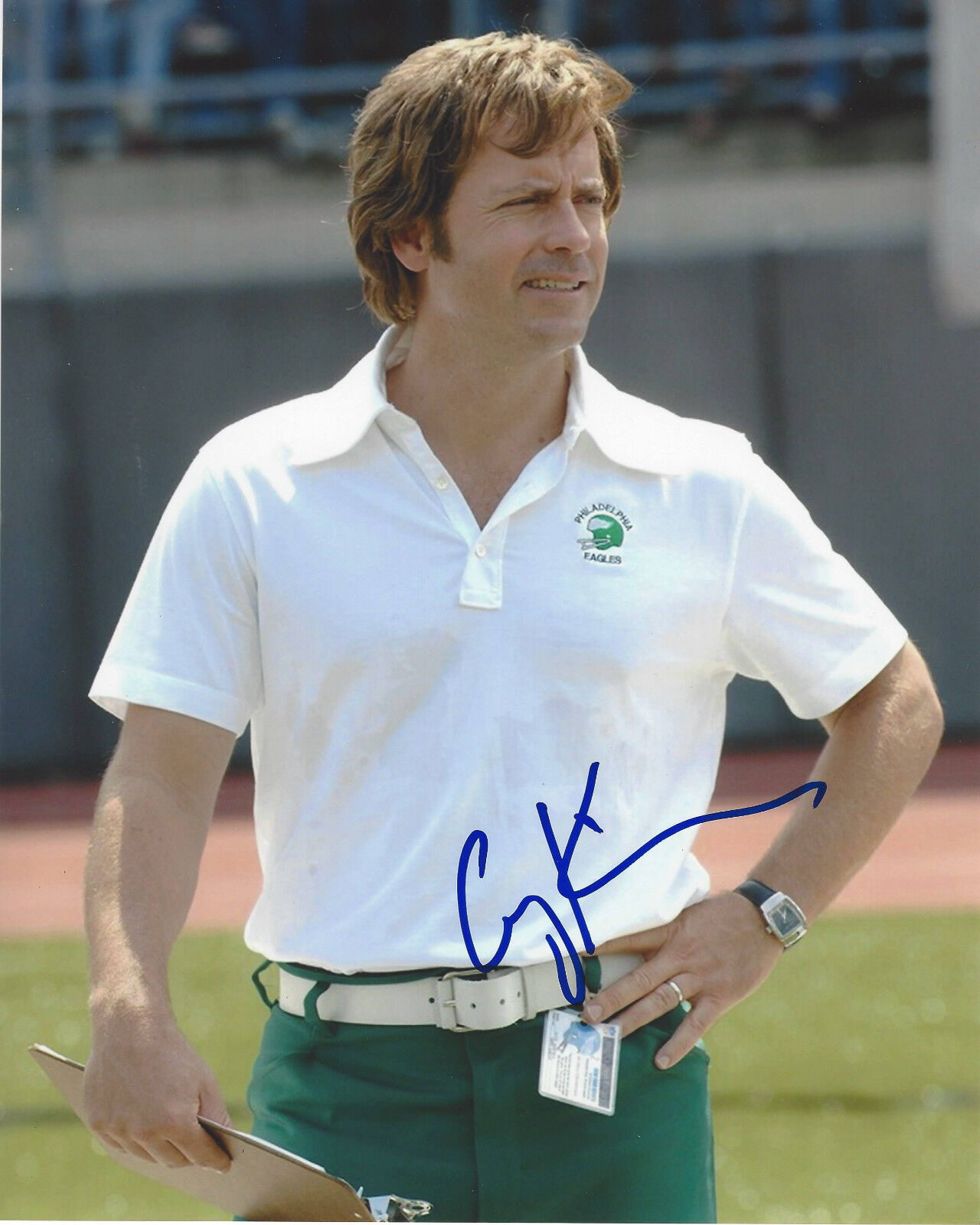 GREG KINNEAR SIGNED AUTHENTIC INVINCIBLE 8X10 Photo Poster painting w/COA LITTLE MISS SUNSHINE