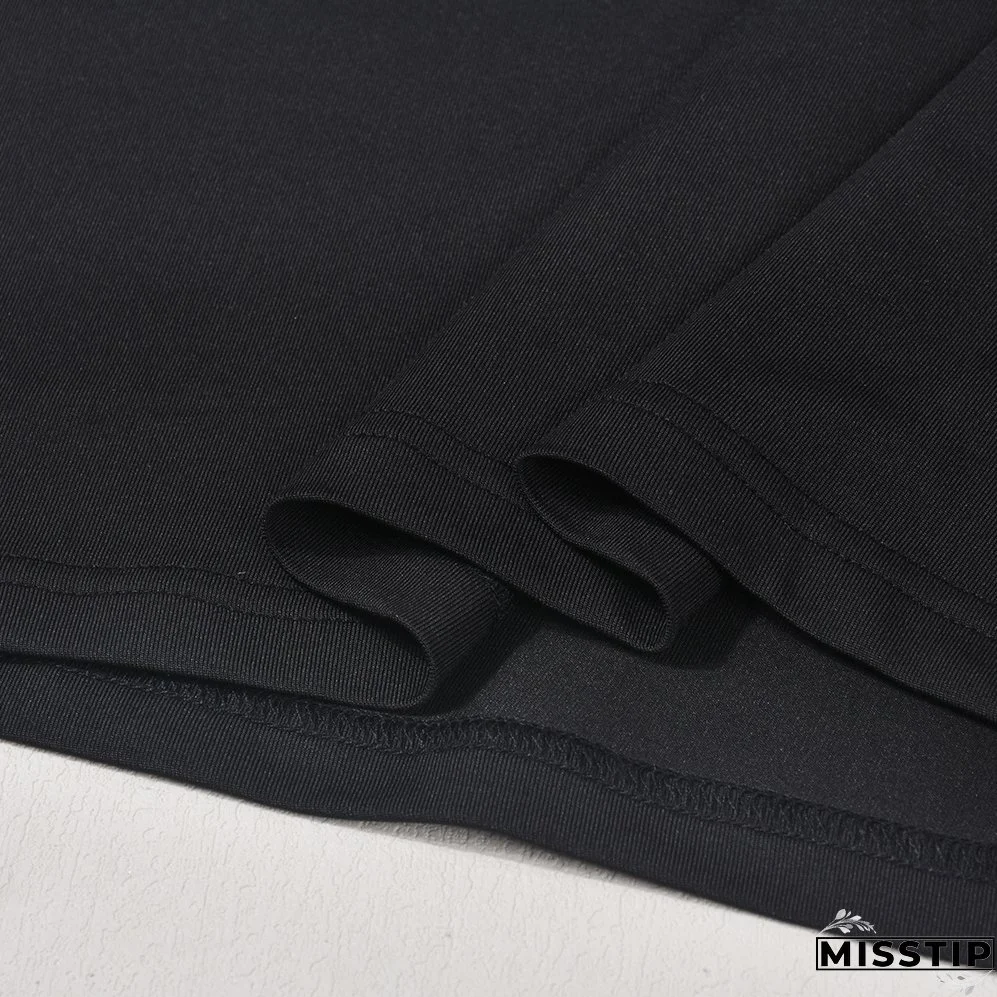 Women Sexy Long Sleeve Round Neck Print Dress