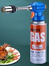 Butane Torch Head Grill Cooking Torch with Adjustable Hose Flame Thrower for BBQ
