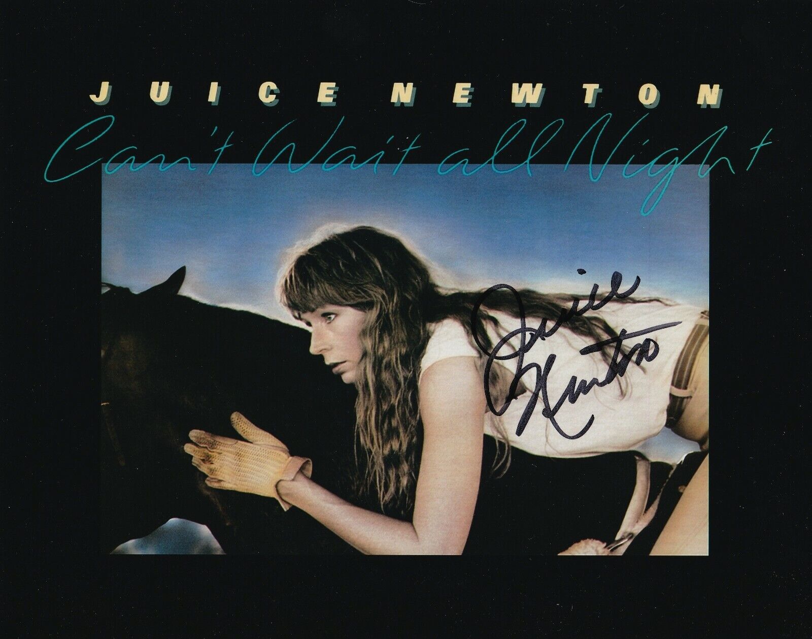 Juice Newton singer REAL hand SIGNED Photo Poster painting #1 COA Autographed