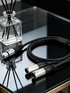 3Pin Audio Speakers Splitter Patch Cable 1 XLR Female To 2 XLR Male Stereo Audios Adapter Patching Cable Shielded Patching Cord Adaptor for Recording Speaker Systems Radio Station