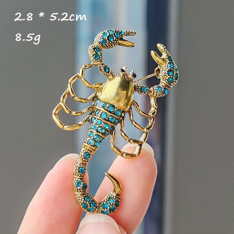 Retro Pin Animal Lion Alloy Plating Unisex Brooches