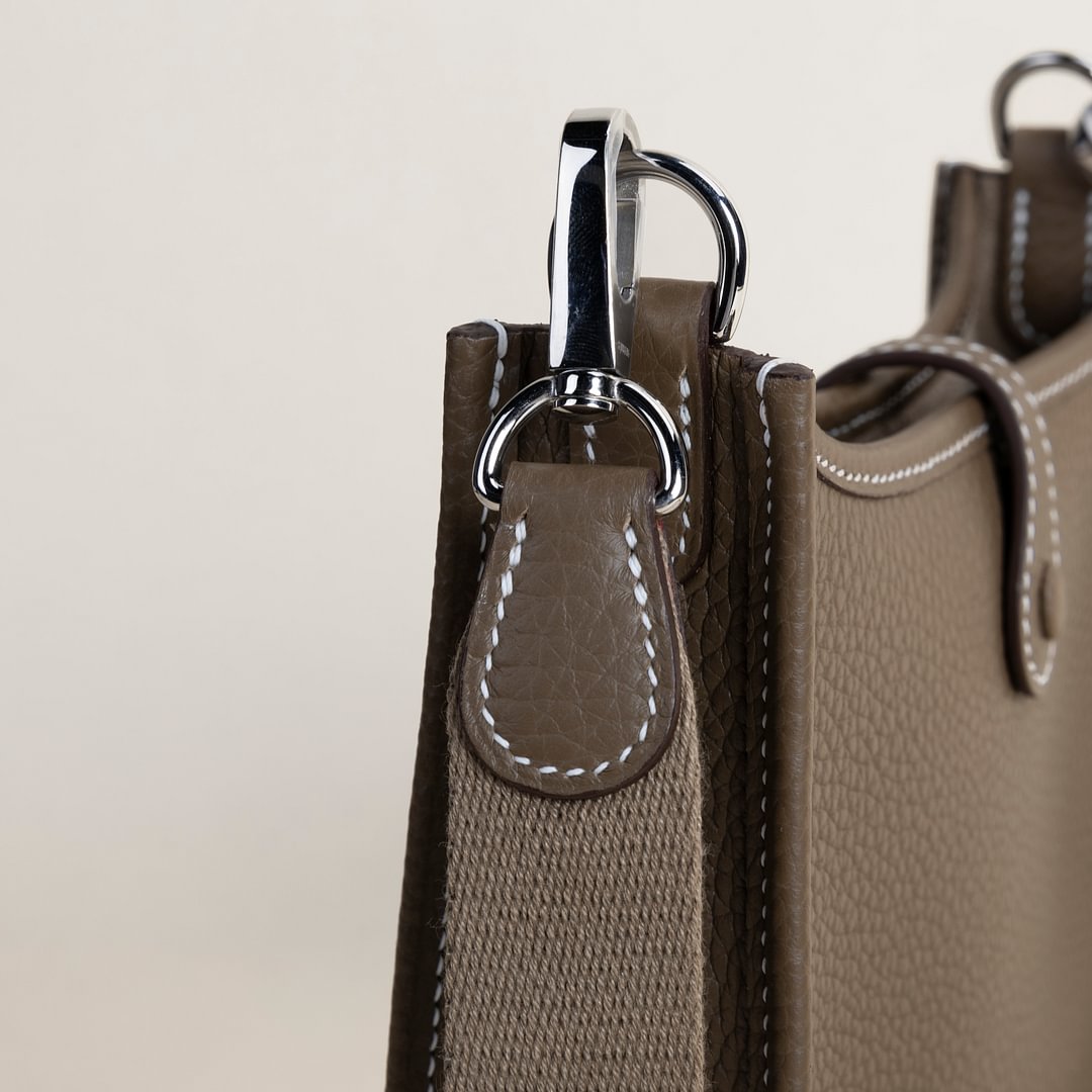 Evelyne mini Clemence 18 etoupe PHW