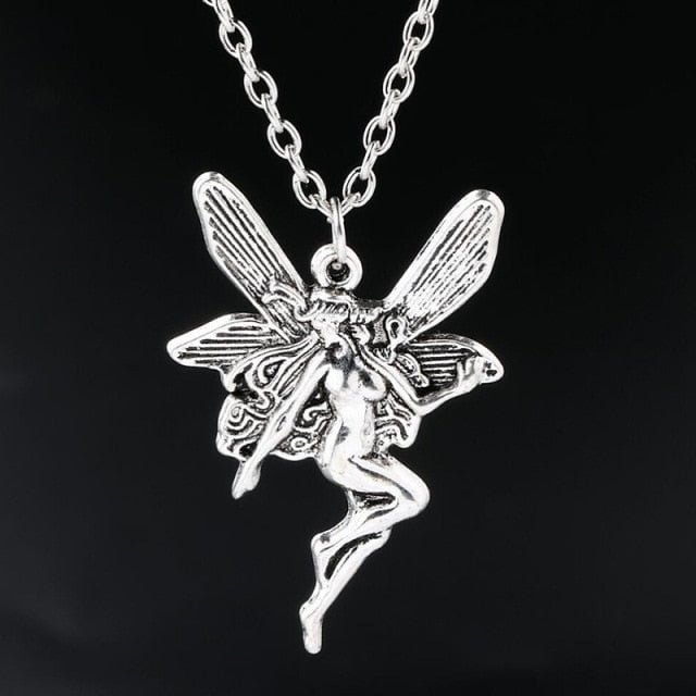 YOY-Angel Fairy  Wings Pendant Necklace