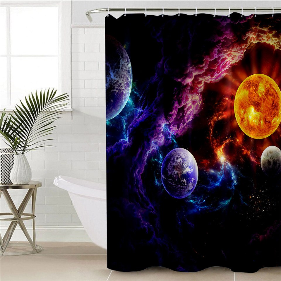 

Plan of Salvation - Print Shower Curtain, 180*180cm, 501 Original