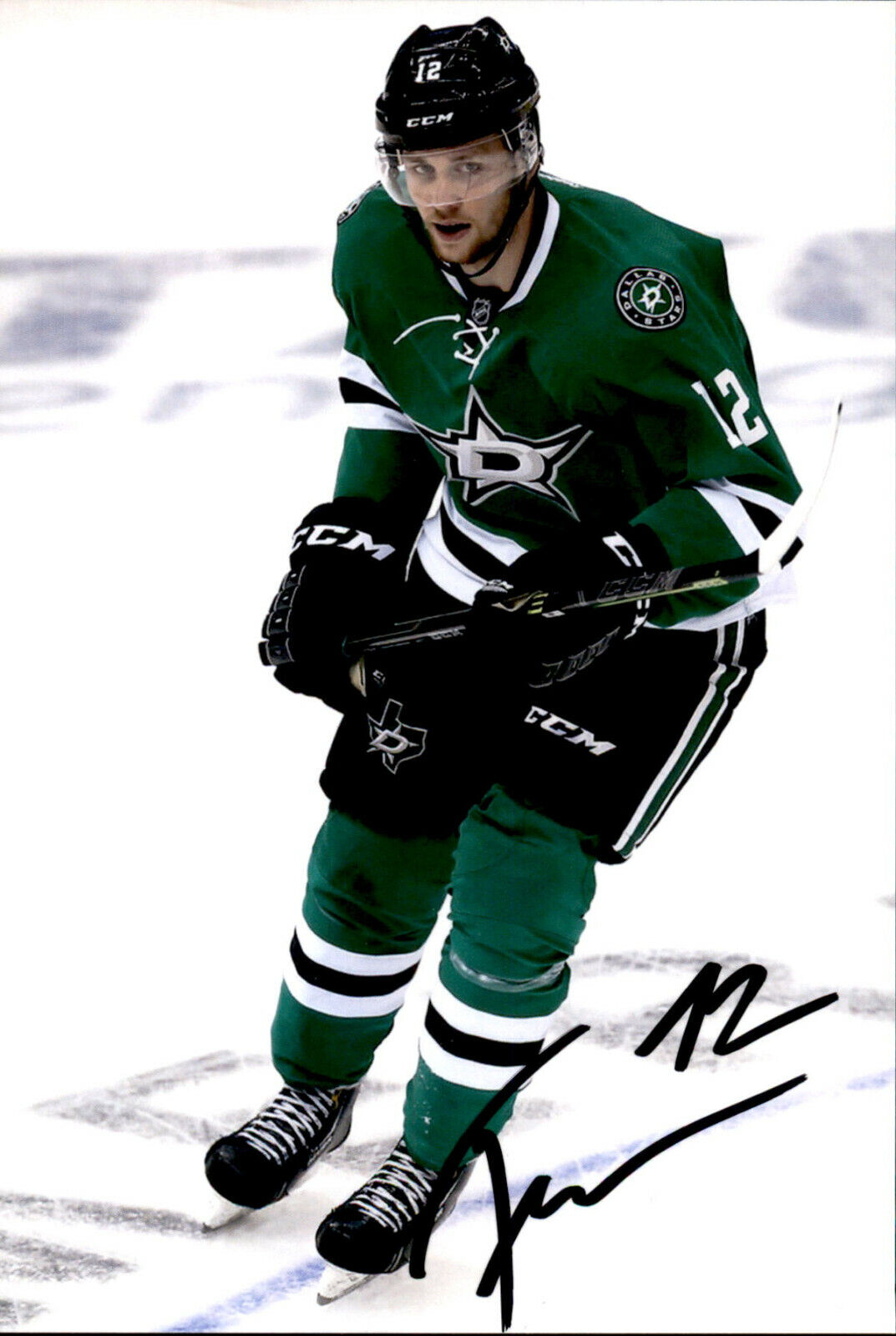 Radek Faksa SIGNED 4x6 Photo Poster painting DALLAS STARS