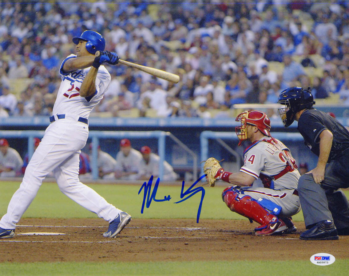 Matt Kemp SIGNED 11x14 Photo Poster painting Los Angeles Dodgers ITP PSA/DNA AUTOGRAPHED