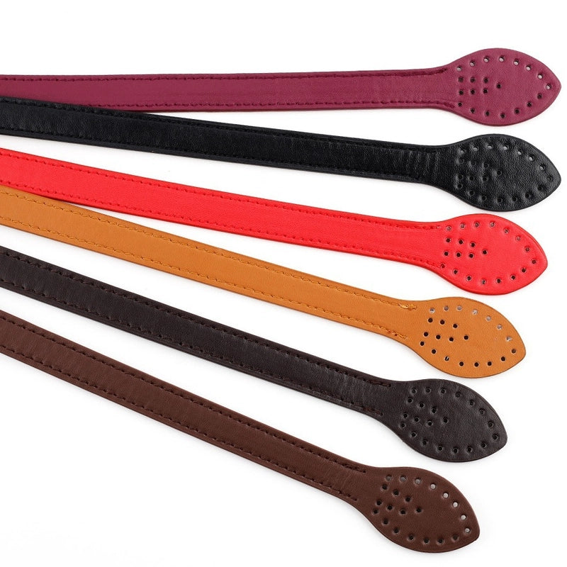 Imitation Leather Car Line Handle 60cm Pressure Line Leaf Bag With PU Arm Bag With Luggage With Accessories